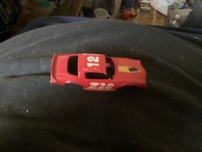 HO TYCO CHEVY CAMARO Z28 RED 12 Slot Car shell only damaged