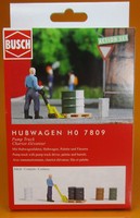 Busch 7809 Ausgestaltungs Set H0 Hubwagen Scale 1:87 Neu Modellbau