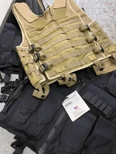 elite survival systems Tactical Vest 5 Piece Lot 