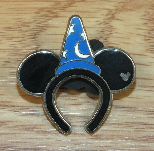 Hong Kong Disneyland Hidden Mickey Ears Game Headband Sorcerer Pin Only