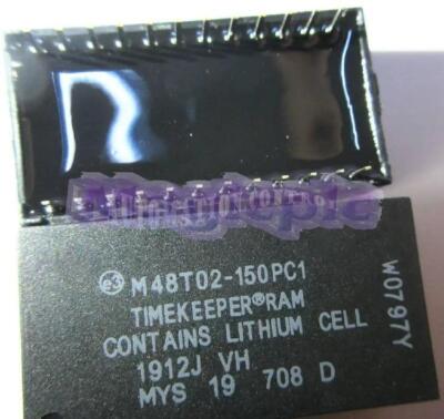 10PCS/Lot New For M48T02-150PC1 DIP-24 16 Kbit 2KB SRAM x8 ST Timekeeper~