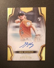 GRAE KESSINGER 2024 TOPPS FIVE STAR ROOKIE AUTOGRAPH RC AUTO