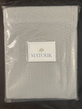 Matouk Costa Alabaster Standard Sham 21 X 27 1 Flange
