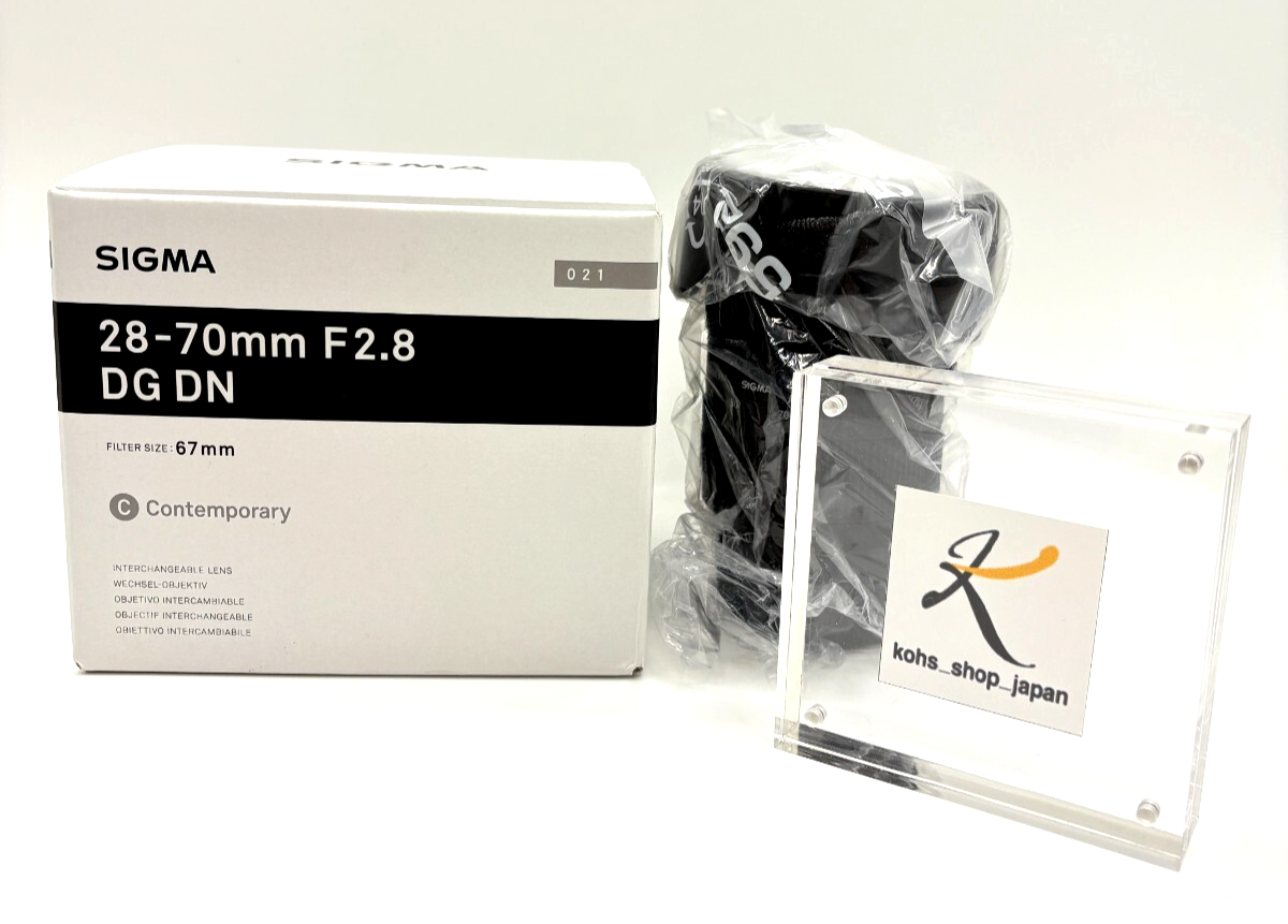 Sigma 24-70mm f/2.8 DG DN Zoom Lens for Sony E-mount for