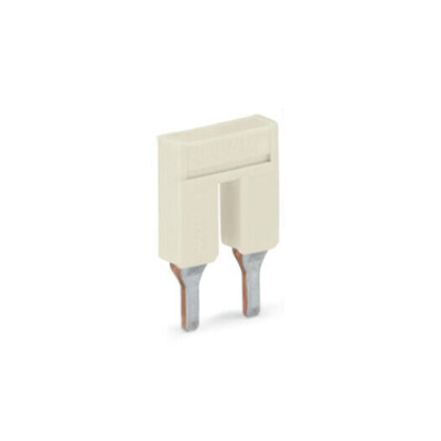 2pcs WAGO 2006-402 Push-in Type Jumper Bar 2-way Insulated Light Gray New