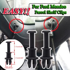 2Pcs For Ford Mondeo Car Parcel Shelf Tray String Hook Pivots Clips Waterproof