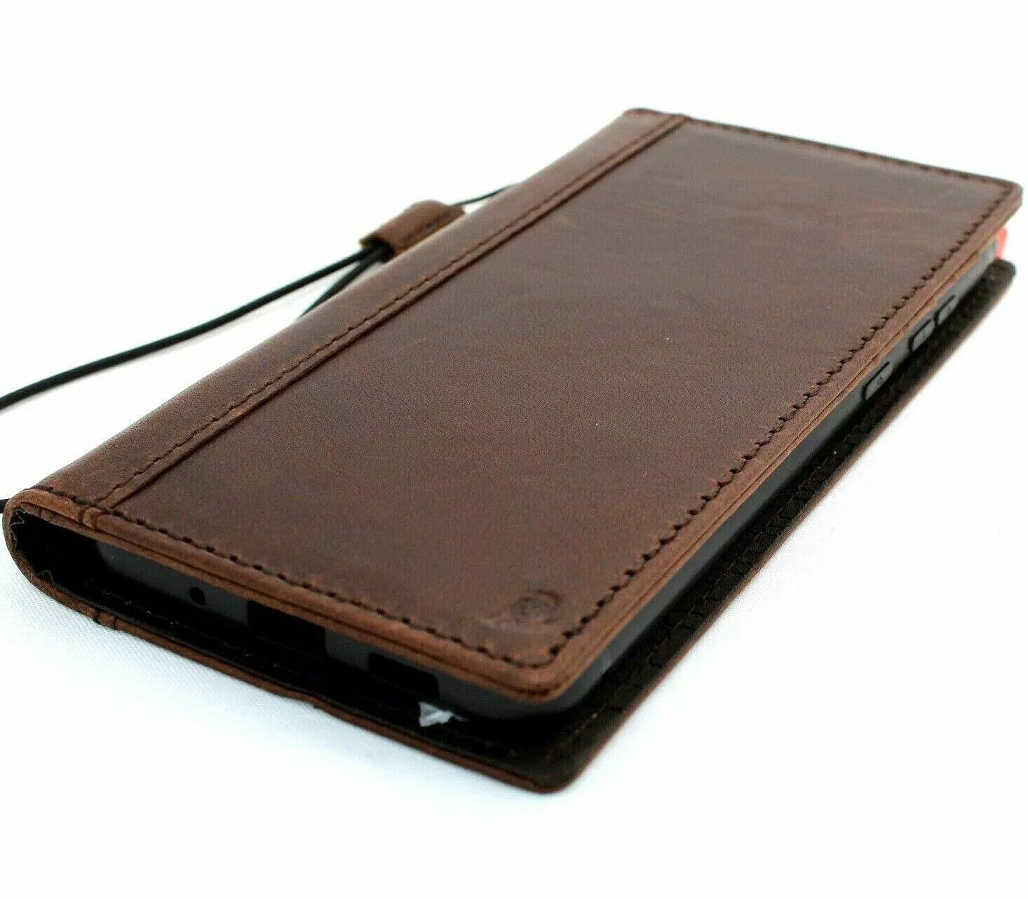 Genuine Slim Leather Case for Samsung Galaxy S22 Ultra ID Wallet Book Wireless  - Picture 1 of 7