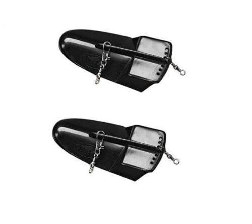 2 x Adjustable Fishing Diving Paravane for Depth Control of Lure - Picture 2 of 2