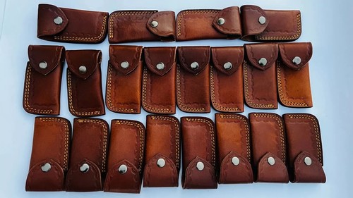 LOT of 20 pcs Damascus Steel Hunting Folding knife, Pocket Knives with sheath - Picture 5 of 5