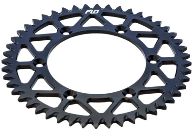 Kawasaki KX125 KX250 KX250F KX450F KX450 BLACK 50T REAR SPROCKET FLO MOTORSPORTS - Bild 1 von 4