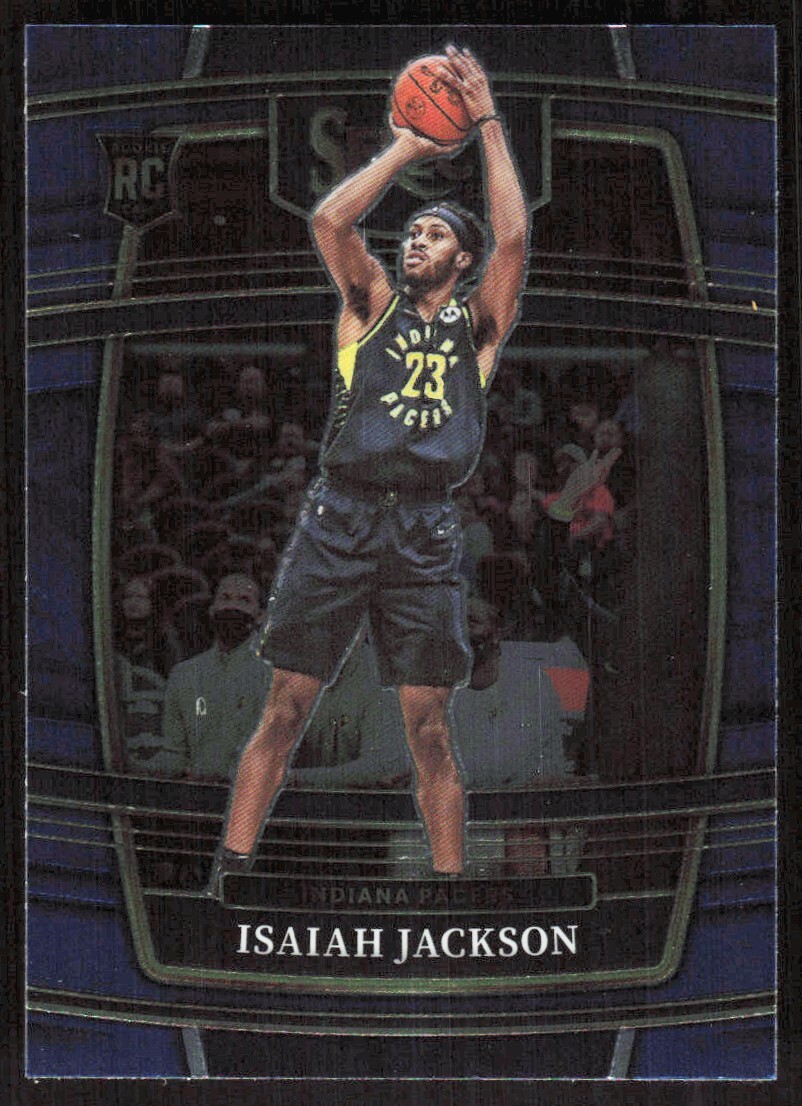 2021-22 7635C Panini Select Isaiah Jackson Rookie Indiana Pacers #55