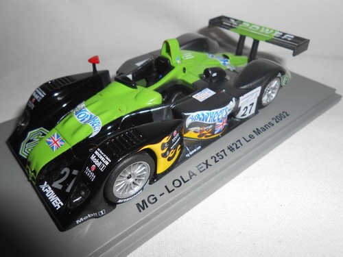 mg lola ex 257 24 heures du mans 2001 spark 1/43 ref 8