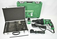 Hikoki Dh 26PC2 Sds-Plus Bohrhammer +13Mm Bohrfutter + Bohrer MeißEl Kombihammer