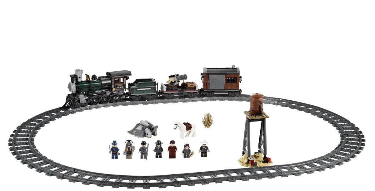 kong LEGO 79111 - The Lone Ranger - CONSTITUTION TRAIN CHASE New