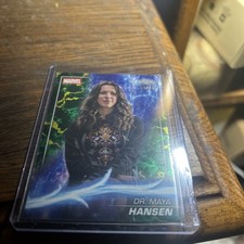 2025 Topps Chrome Marvel Studios. Dr. Maya Hansen. Loki Refractor 53/75. 