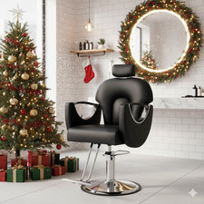 Artist hand Barber Chair Heavy Duty Recline Hydraulic Salon Spa Beauty Equipment