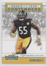 2019 Panini Contenders Rookie of the Year Platinum 24/25 Devin Bush II 0nr3