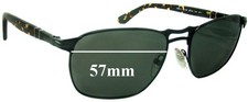 SFx Replacement Sunglass Lenses fits Persol 2380-S - 57mm Wide