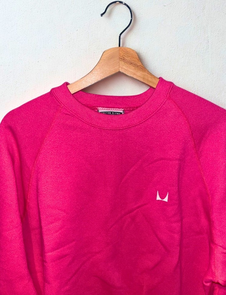 Herman Miller Eames Crewneck Sweatshirt XL Pink USA 90s Employee Promo Rare image 2