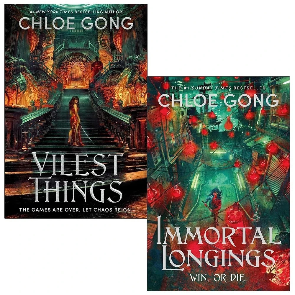 Flesh & False Gods Series By Chloe Gong 2 Books Collection Set Immortal Longing