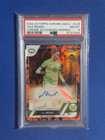 JULE BRAND 2022/23 TOPPS CHROME UEFA WOMEN'S INFERNO REFRACTOR AUTO #/75 PSA 8