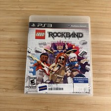 Lego Rockband Sony Playstation PS3 Game 2009 CIB