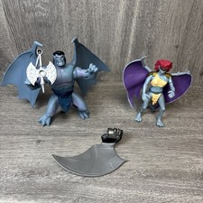 Vintage Disney Gargoyles Quick Strike Goliath Demona 5.5" Figure Kenner Toy