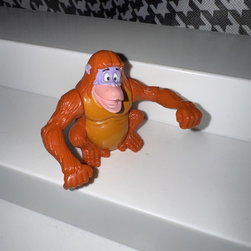 1989 King Louie wind up Disney Jungle Book  McDonalds Happy Meal Toy works rare