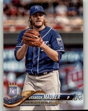 2018 Topps Brandon Maurer #626 Kansas City Royals