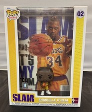 Funko Pop Magazine Covers SLAM #02 Shaquille O'Neal Los Angeles Lakers Shaq NEW