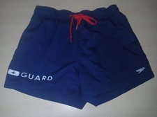 Bañador Speedo Life Guard Shorts Mediano Azul Marino Forrado Poliéster Mediano