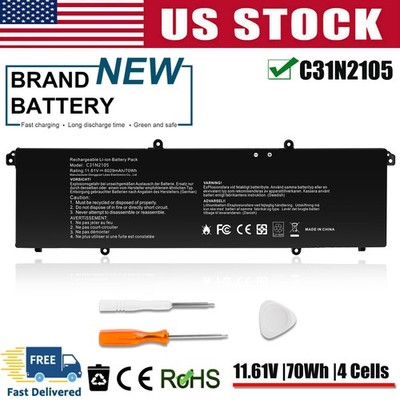 C31N2105 Laptop Battery for Asus Vivobook K3502Z K3402Z M3402QA M5402RA S5402ZA