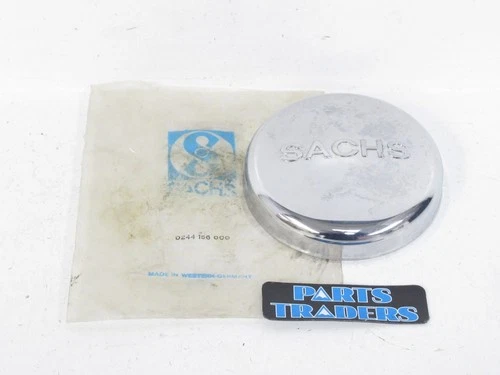 NOS Genuine Sachs Chrome Flywheel/Ignition Cover 504 Moped Hercules/Coulmbia - product listing photo