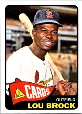 Lou Brock 2011 Topps #60YOT-14 St. Louis Cardinals