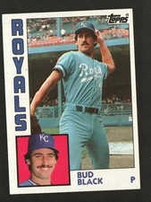1984 Topps Baseball #26 - Bud Black - Kansas City Royals  84-1369