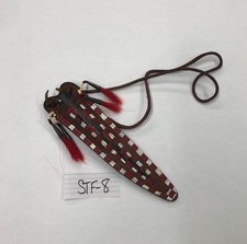 Film Used Frontier Style Neck Knife Sheath