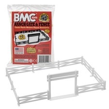 BMC Classic Marx Farm Fences 6 inches long, Gateway 5.25 tall, White