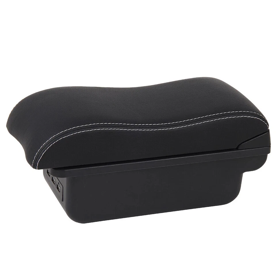 Caja reposabrazos para Peugeot Partner II 2 consola centro almacenamiento reposabrazos - puertos USB Foto 4 de 4