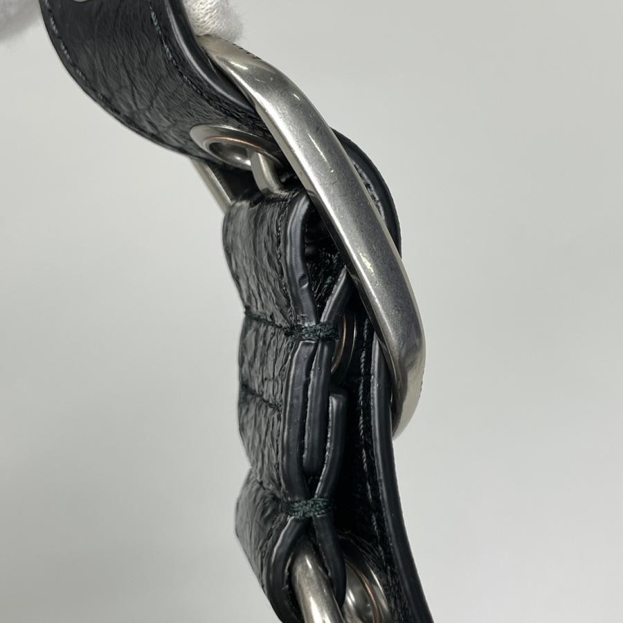 BALENCIAGA Le Cagole XS Shoulder Bag Black Leather 671309 with Pouch #BS403 thumbnail 5