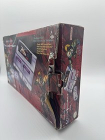Super Nintendo System SNES Console Killer Instinct Bundle w/ Box Killer Cuts CD!