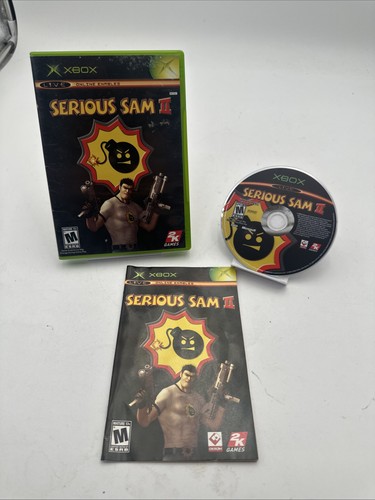 Jeu Xbox Serious Sam II Complet En Boîte Avec Notice - Très Bon État (TBE)