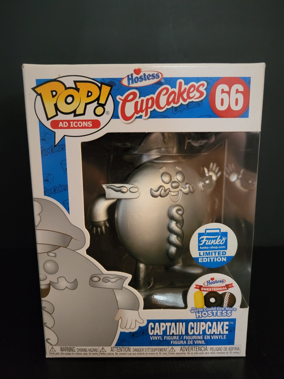 Sale Captain Cupcake 66 Limited Edition Funko Pop Ad Icons Mib New