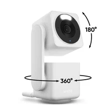 Cam Pan V4, 4K UHD Indoor/Outdoor, Plug-In, Pan/Tilt Security Camera with Color