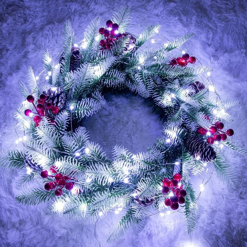 100-1000 LED Fairy String Lights Christmas Tree Wedding Xmas Party Outdoor Decor - Image 2 of 4