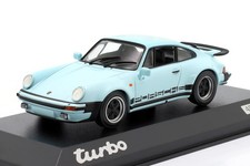 1:43 MINICHAMPS 1975 PORSCHE 911 930 turbo 50 Years Singapore blue L.E. 911 pcs.