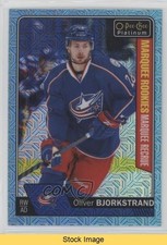 2016-17 O-Pee-Chee Platinum Ice Blue Traxx Oliver Bjorkstrand #159 READ 3s9
