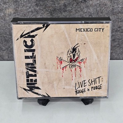 Metallica Live Shit Binge & Purge Mexico City 3 CD Set Album Rock