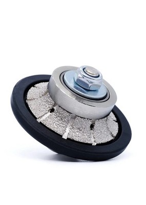 3/8 inch B5 Diamond Demi bullnose Half Bullnose Profile Wheel Counter Top Edger