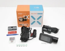 Rexing V33 3 Channel Dashcam w/ Front, Cabin and Rear Camera BBY-V33