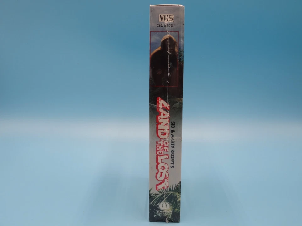Land of the Lost VHS Sealed Dinosaur Time‑Travel Adventure Foto 2 de 4